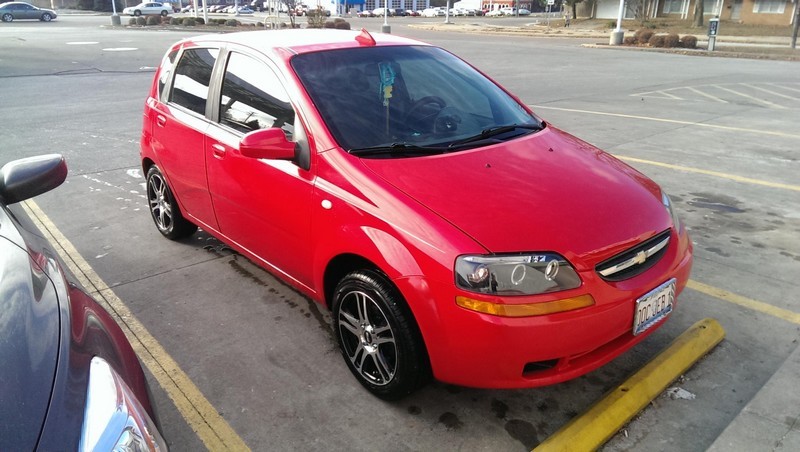 Чорні тюнінг передні фари CHEVROLET AVEO