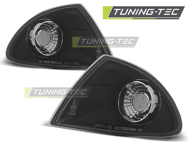 Чорні повороти передні BMW 3 E46 SEDAN/TOURING 98-01