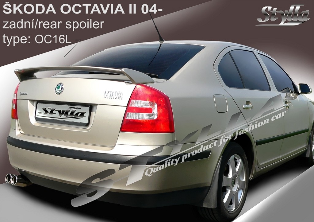 спойлер багажника Skoda Octavia II варіант 4