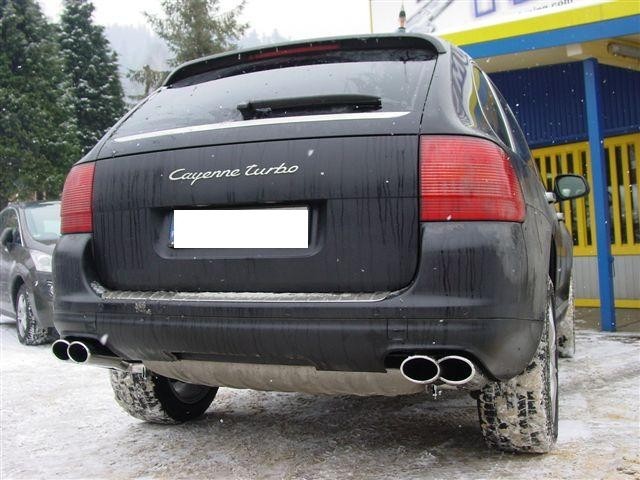 Насадки глушника Porsche Cayenne (06-10) Ulter NX2-55.1