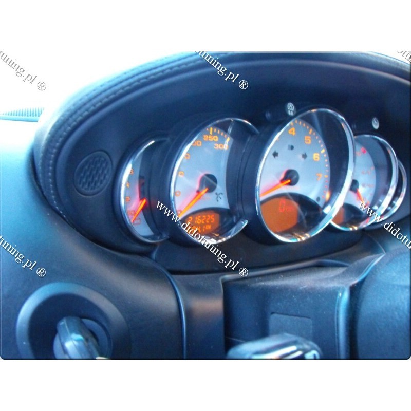 Кільця в щиток приладів Porsche 911 (996)