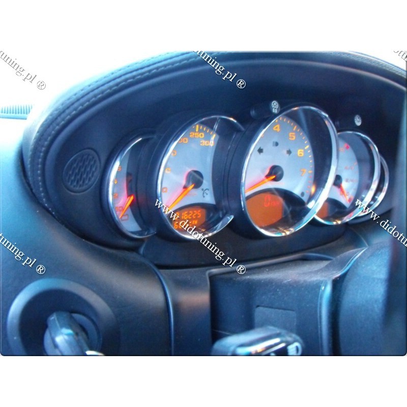 Кільця в щиток приладів Porsche 911 (996)