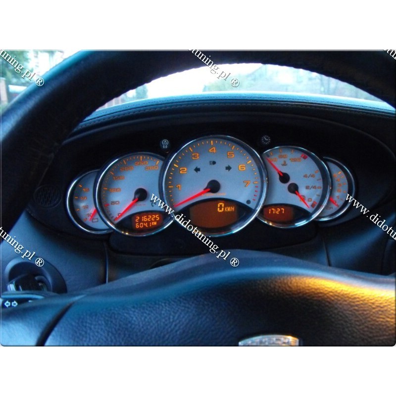 Кільця в щиток приладів Porsche 911 (996)