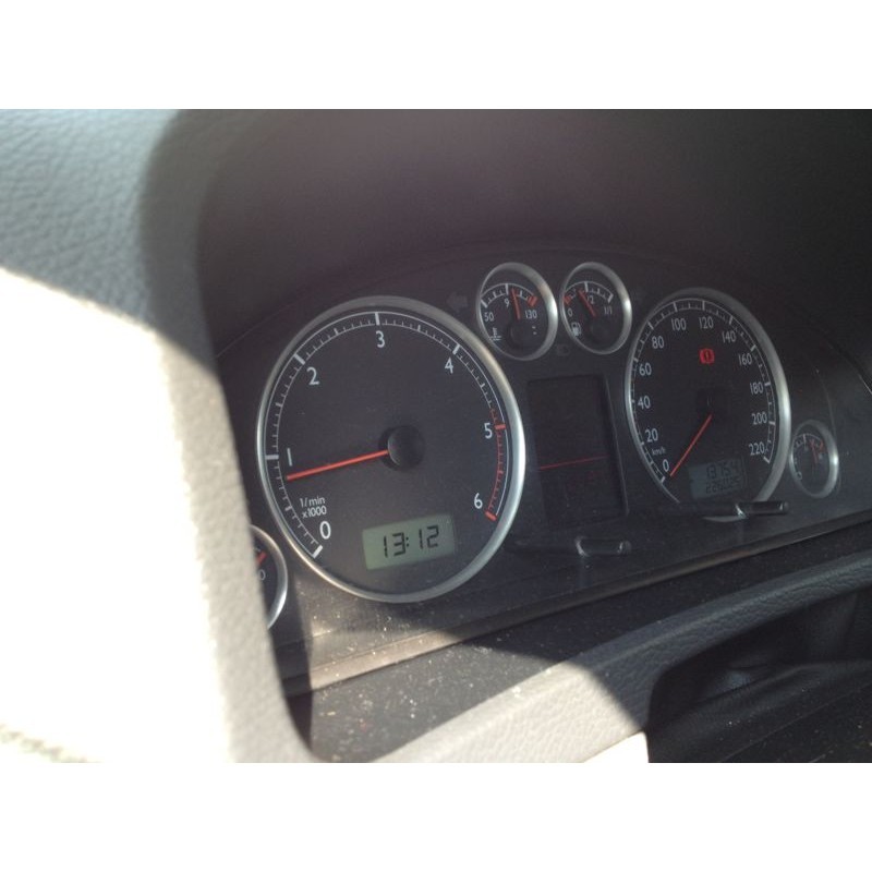 Кільця в щиток Volkswagen T5 / Multivan у стилі Audi RS6 (6 кілець)