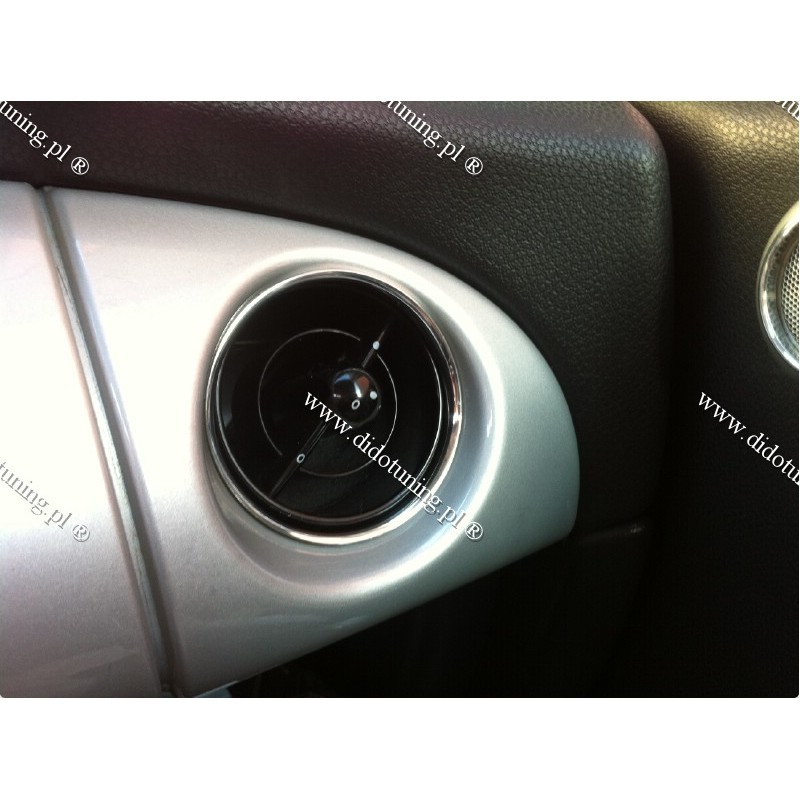 Хром кільця на обдуви Mini