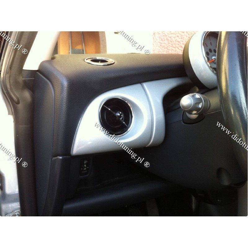 Хром кільця на обдуви Mini