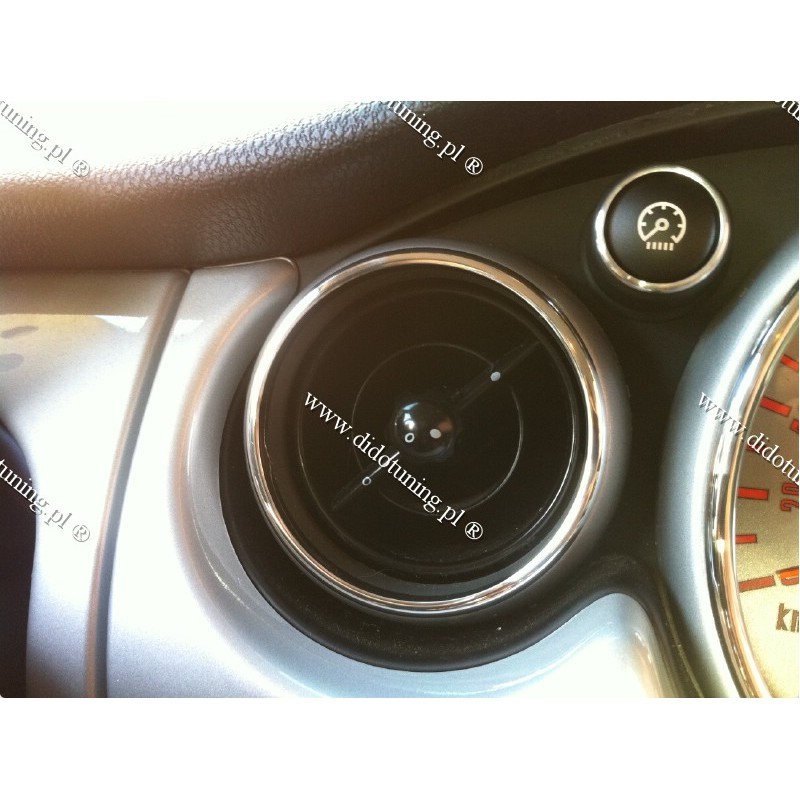 Хром кільця на обдуви Mini