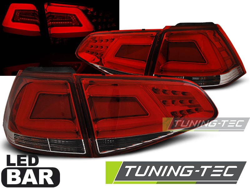 Тюнінгові ліхтарі LED BAR задні VOLKSWAGEN GOLF VII