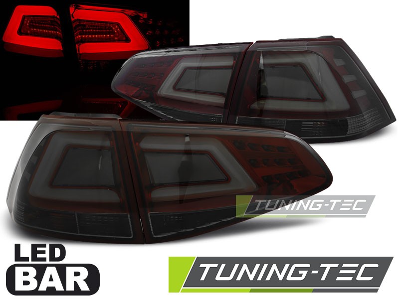 Темні діодні стопи (ліхтарі задні) VOLKSWAGEN GOLF VII 7