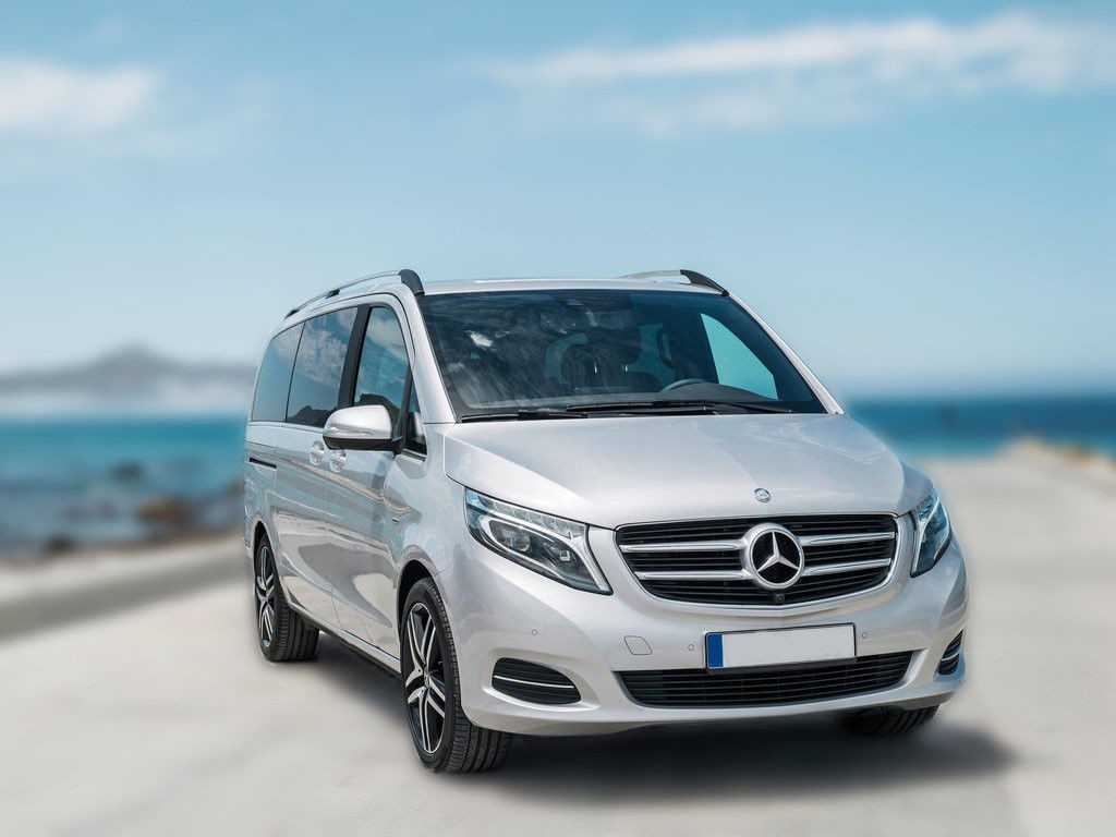 Накладки на пороги Mercedes V W447 матові