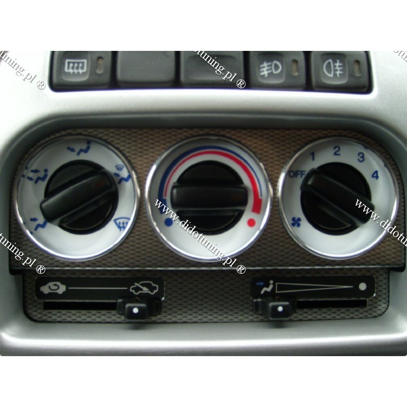 Кільця на ручки пічки Rover 200 / Rover 200 Turbo / Honda Concerto