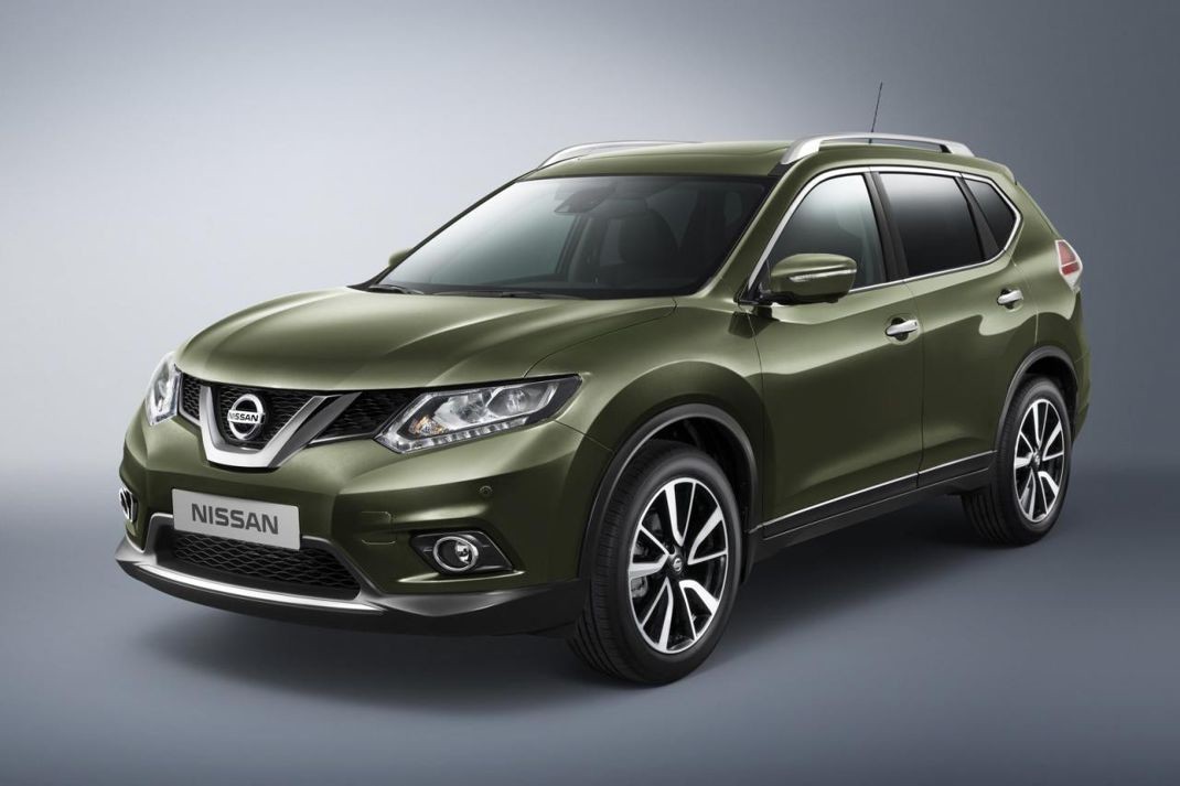 Накладки на пороги Nissan X-Trail III матові