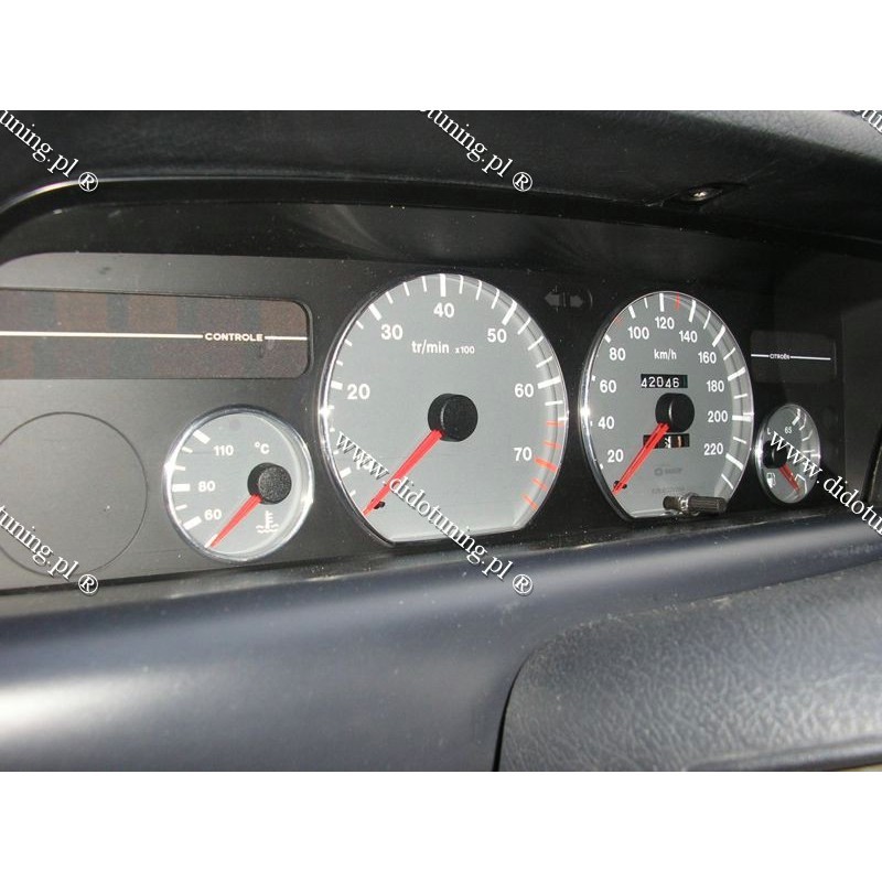 Кільця на прилади Citroën Xantia (5 кілець)