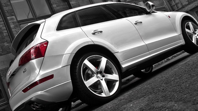 спойлер-козирок Audi Q5 стиль S-line