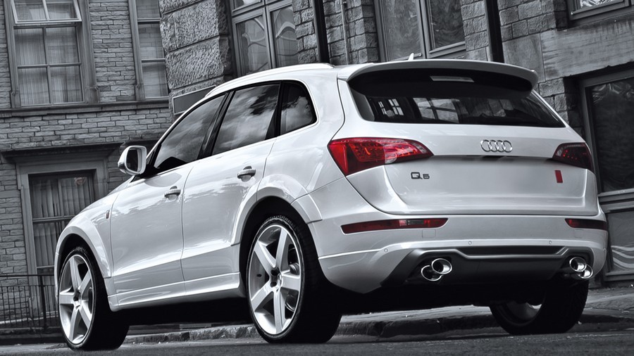 спойлер-козирок Audi Q5 стиль S-line