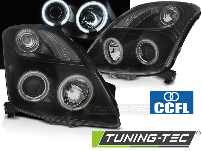 Фари передні SUZUKI SWIFT 4 з ангелами CCFL