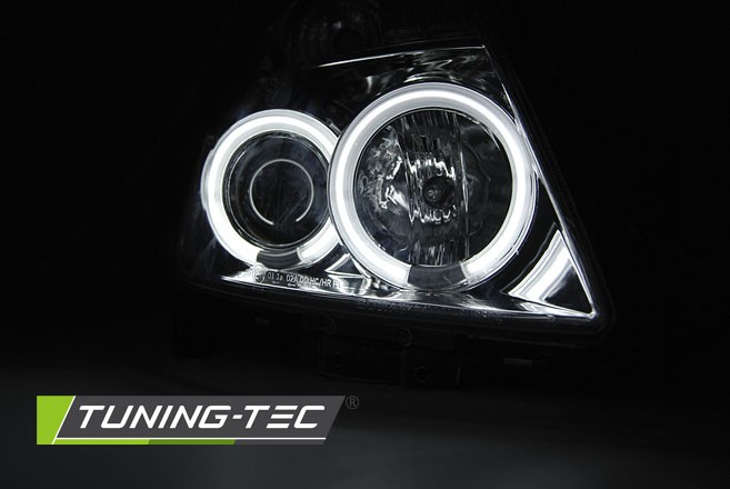 Лінзовані фари передні SUZUKI SWIFT 4 з кільцями CCFL