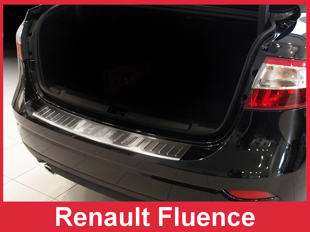 Захисна накладка на задній бампер Renault Fluence / Renault Clio 4
