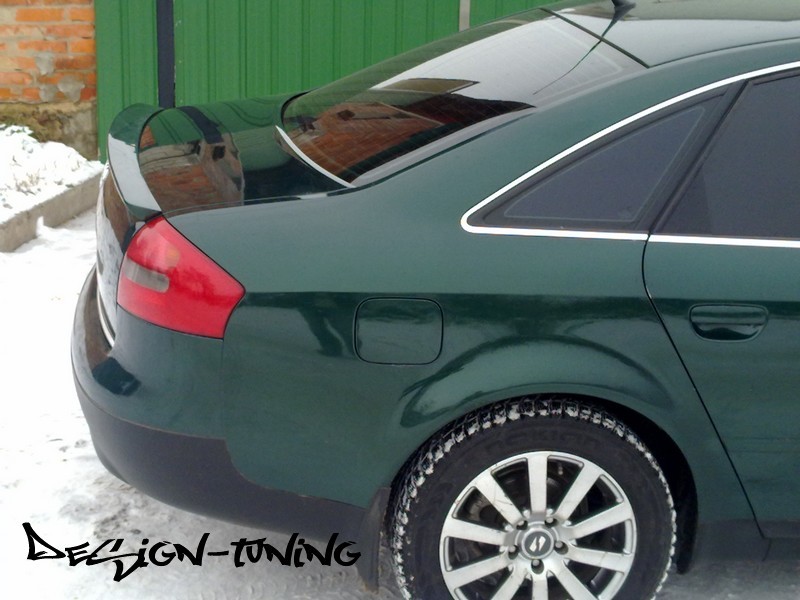 спойлер / ліпспойлер Audi A6 С5 (гострі краї)