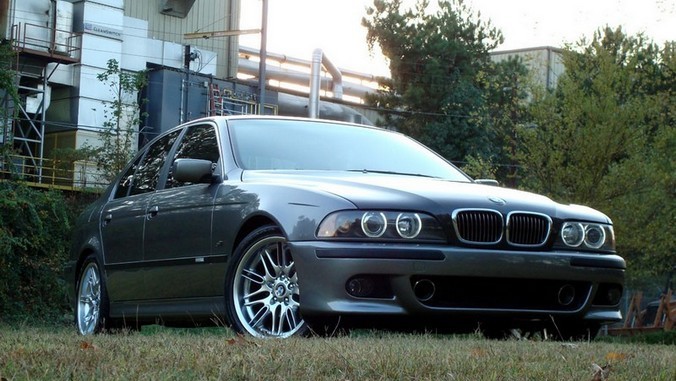 Решітка радіатора (ніздрі) BMW E39 хром