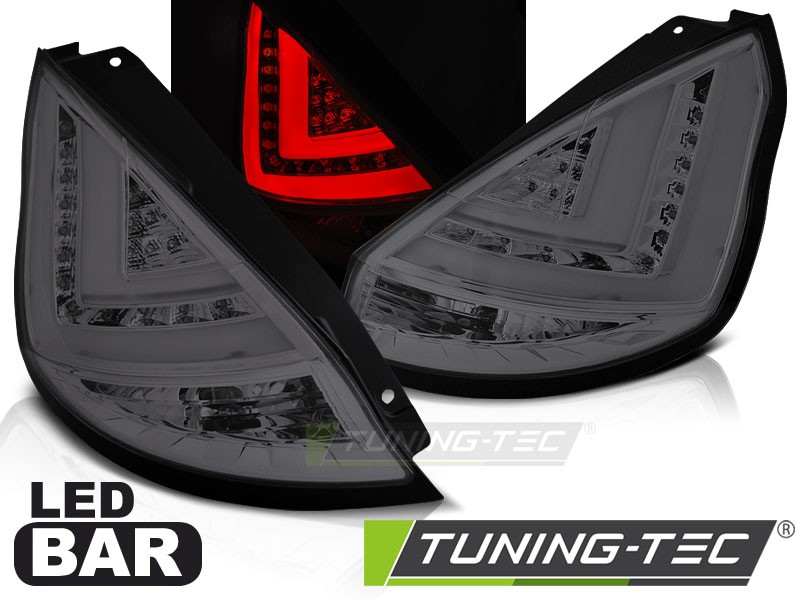 Led задние фонари FORD FIESTA MK7 HB 2012-2015 тонированные