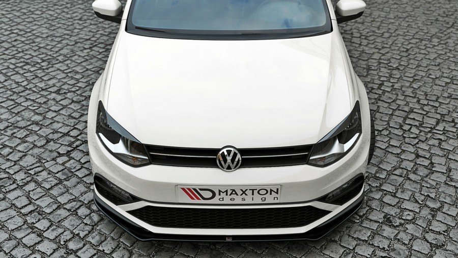 Тюнінгова накладка переднього бампера Volkswagen Polo mk5 GTI версія