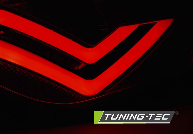 Задні ліхтарі LED BAR SEAT IBIZA 4 6J 3 двері RED SMOKE