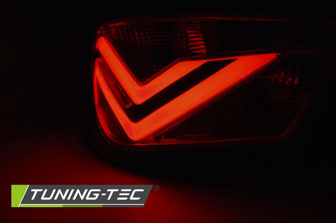 Led ліхтарі задні хромовані SEAT IBIZA 4 6J хетчбек 3 двері