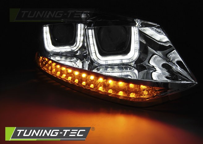 Фари передні із LED поворотами VOLKSWAGEN POLO 6R