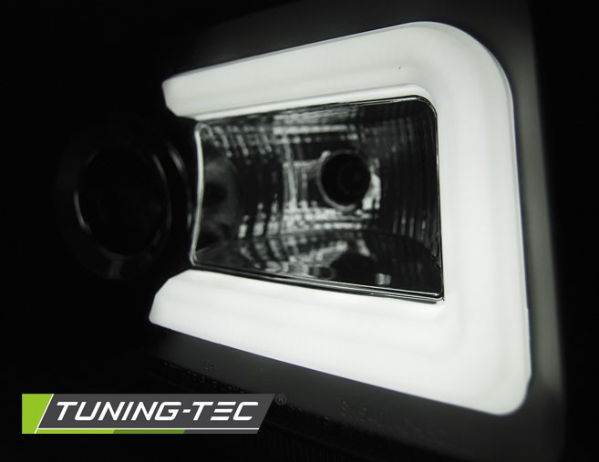 Чорні діодні фари передні Tube Light CHRYSLER 300C