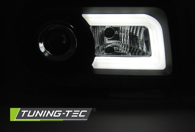 Чорні діодні фари передні Tube Light CHRYSLER 300C