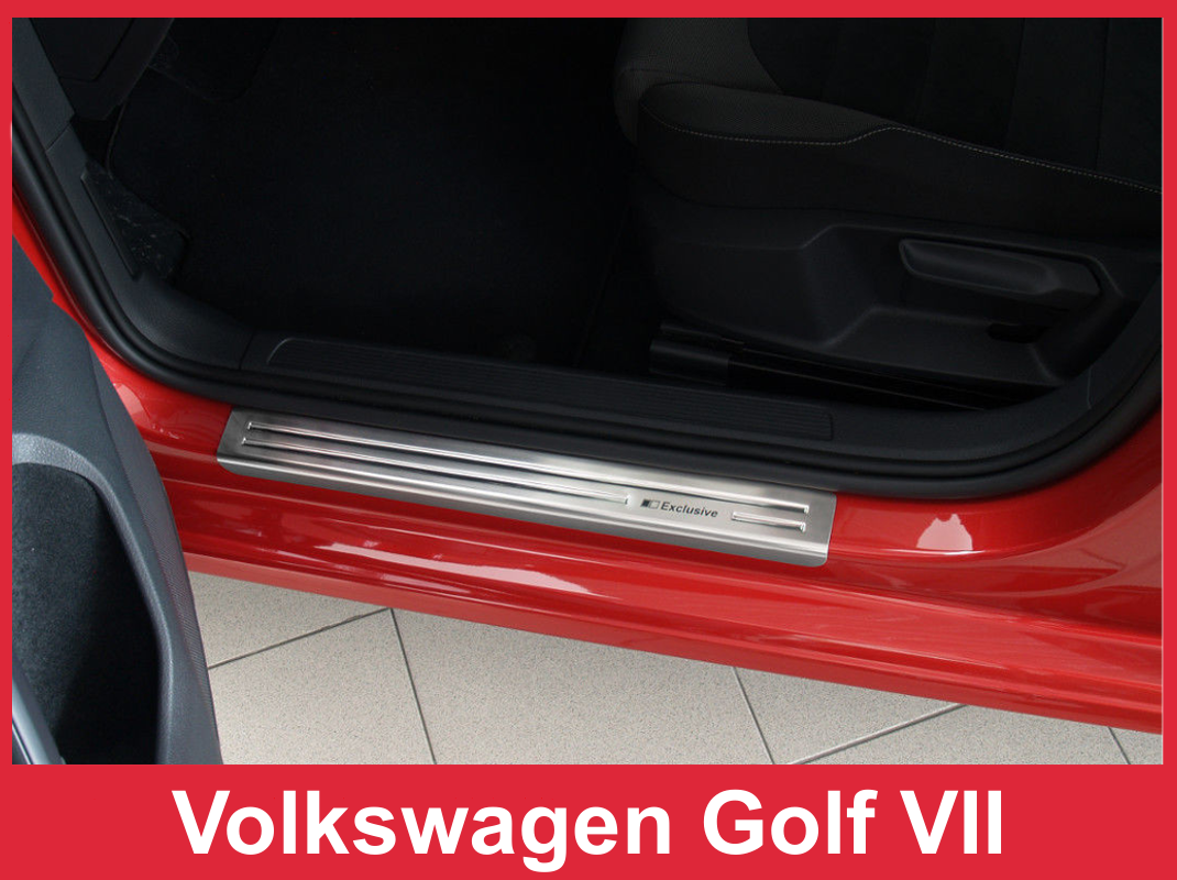 Також накладки на пороги Volkswagen Golf VII 5D Variant (kombi)