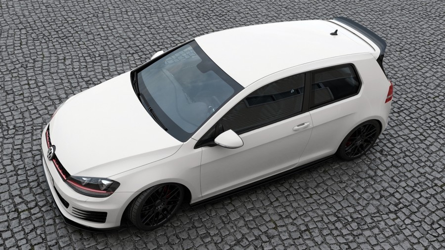 Накладка на спойлер Volkswagen Golf VII GTI Clubsport