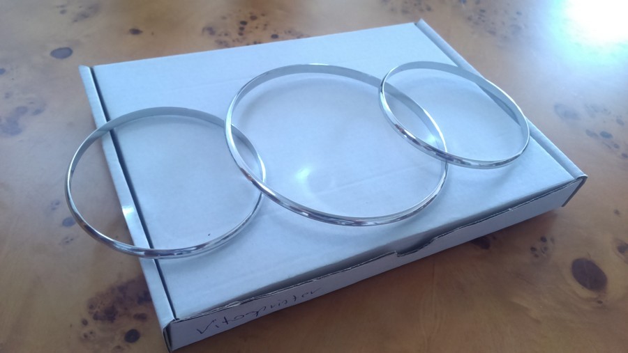 Кільця на прилади Mercedes ML W163 / Vito W638 / Sprinter