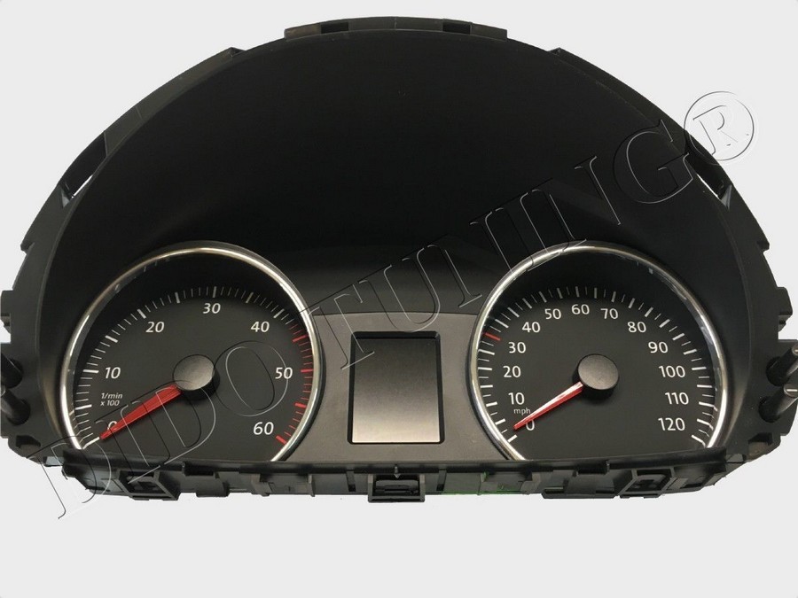 Хром кільця на щиток приладів Mercedes Vito 639, Viano, Sprinter/Crafter (Dido)