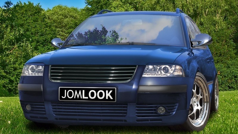 Решітка радіатора VW Passat B5 (3BG) FL хром смужки