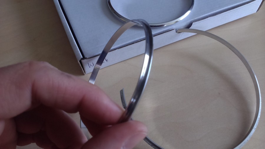 Хром кільця в щиток приладів Mercedes W124/W126