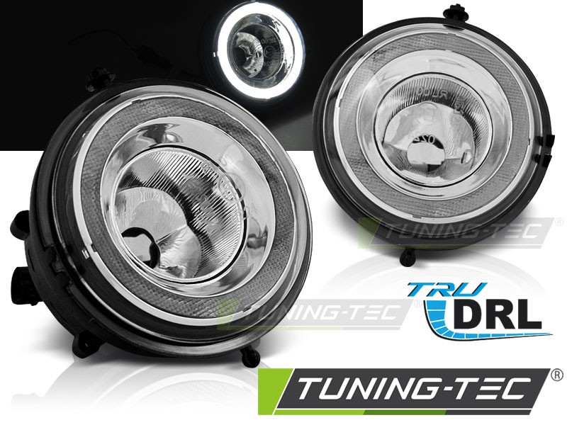 Протитуманки з ДХО BMW MINI COOPER R55, R56, R57, R58, R59, R60, R61