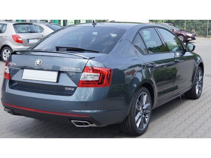 Спойлер на кришку багажника Skoda Octavia III у стилі RS