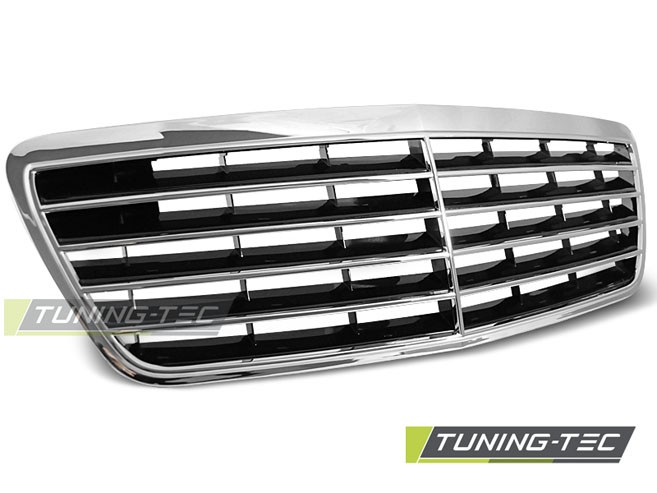 Решітка радіатора Mercedes W210 FL стиль AVANTGARDE