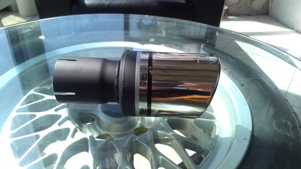 Насадка на глушник Ulter N1-90RS універсальна діаметром 90 мм.