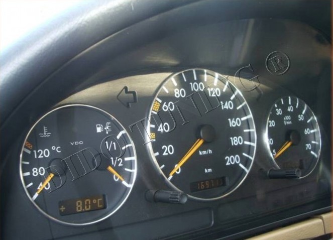 Кільця на прилади Mercedes ML W163 / Vito W638 / Sprinter