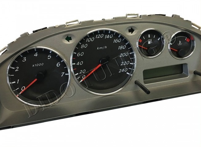 Кольца в щиток приборов Nissan Primera P11 рестайл.