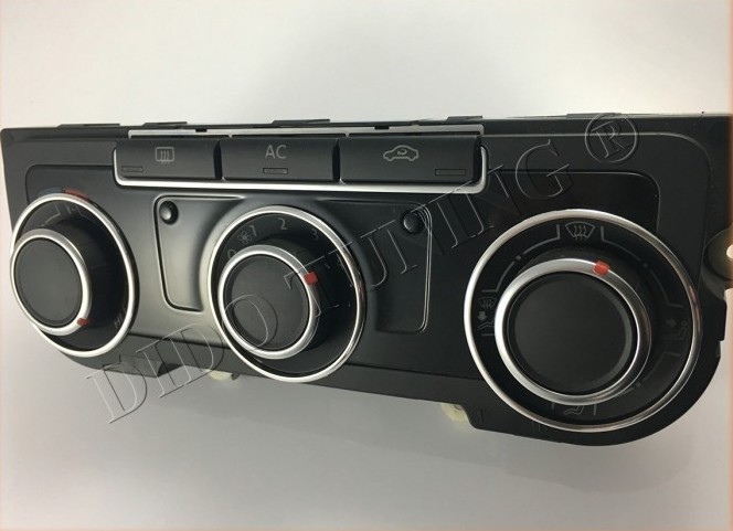 Кільця на ручки регулювання пічки VW Caddy / Golf 6 / Touran / Eos / Jetta / Sirocco / Tiguan / Vw T5 fl / T6 / VW CC / Passat B7