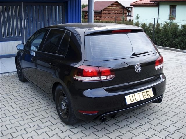 Модельний глушник Volkswagen Golf VI для бампера GTI (129-320/90RS)