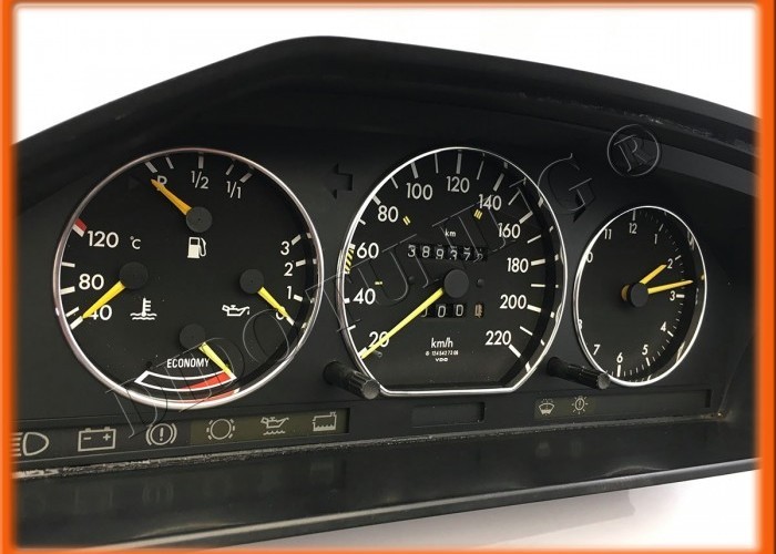 Кільця на прилади Mercedes W124/W126 (Dido)