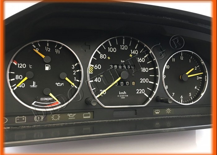 Кільця на прилади Mercedes W124/W126 (Dido)