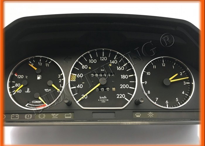 Кільця на прилади Mercedes W124/W126 (Dido)