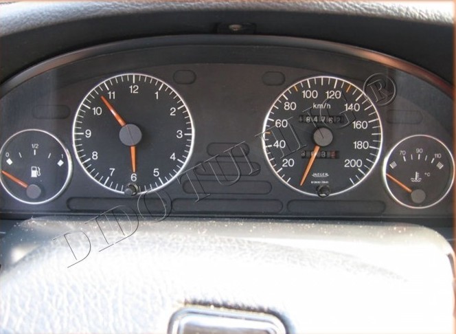 Кільця на прилади Peugeot 405 Turbo (5 кілець)