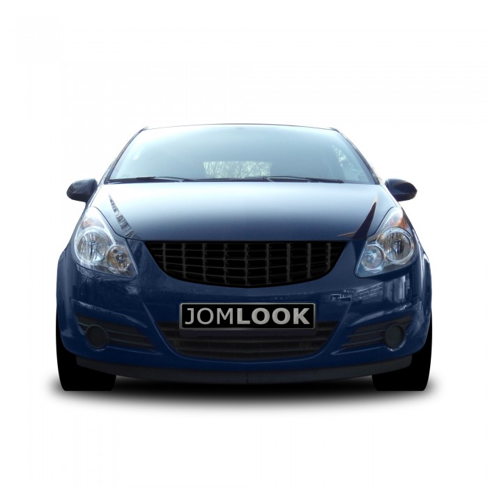 Решітка радіатора Opel Corsa D чорна